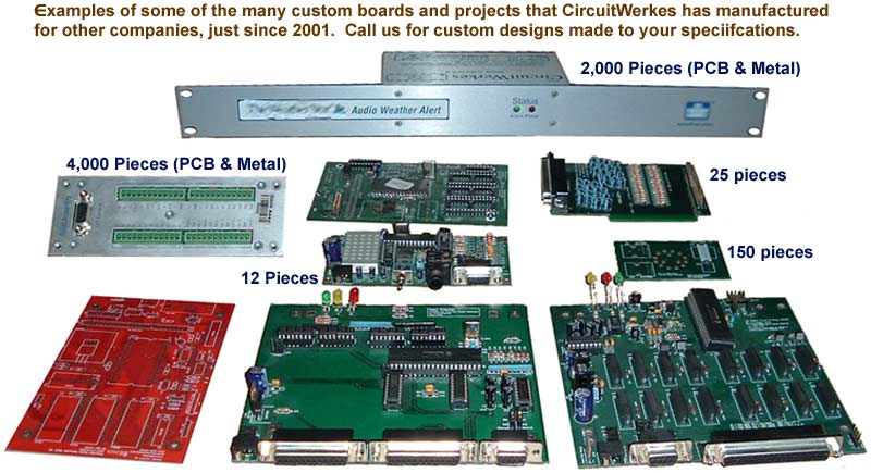 CircuitWerkes Custom Products - Call
                              for a quote