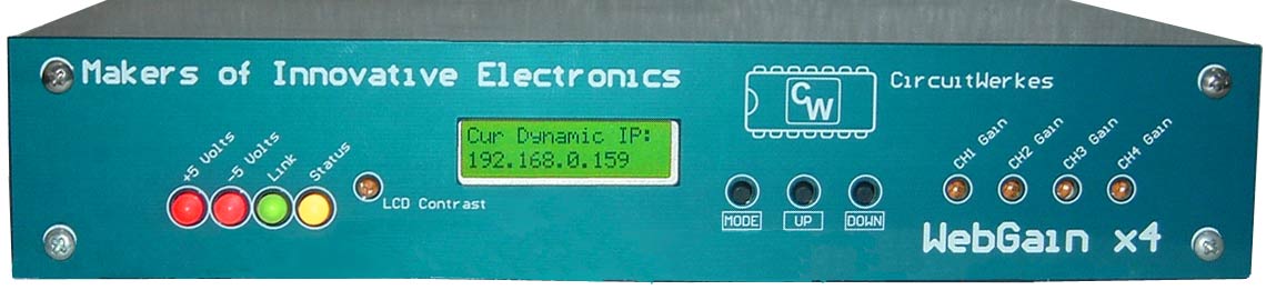 The CircuitWerkes WebGain4